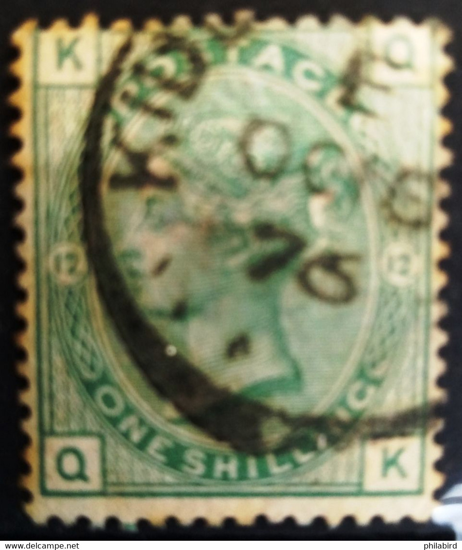 GRANDE-BRETAGNE                         N° 53  Planche 12                          OBLITERE - Used Stamps