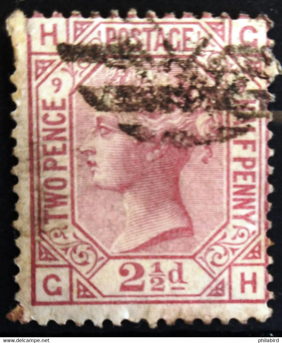 GRANDE-BRETAGNE                         N° 56  Planche 9                         OBLITERE - Used Stamps