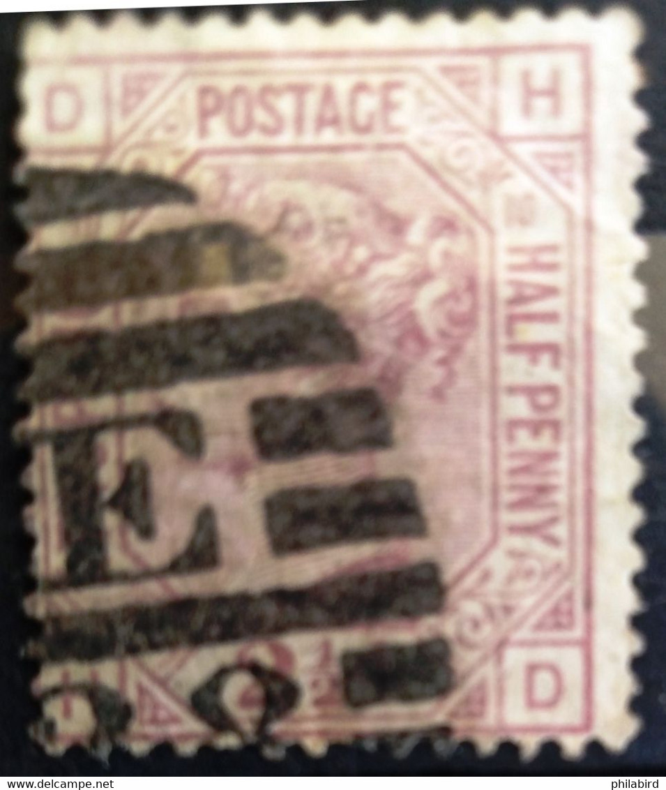 GRANDE-BRETAGNE                         N° 56  Planche 10                         OBLITERE - Used Stamps