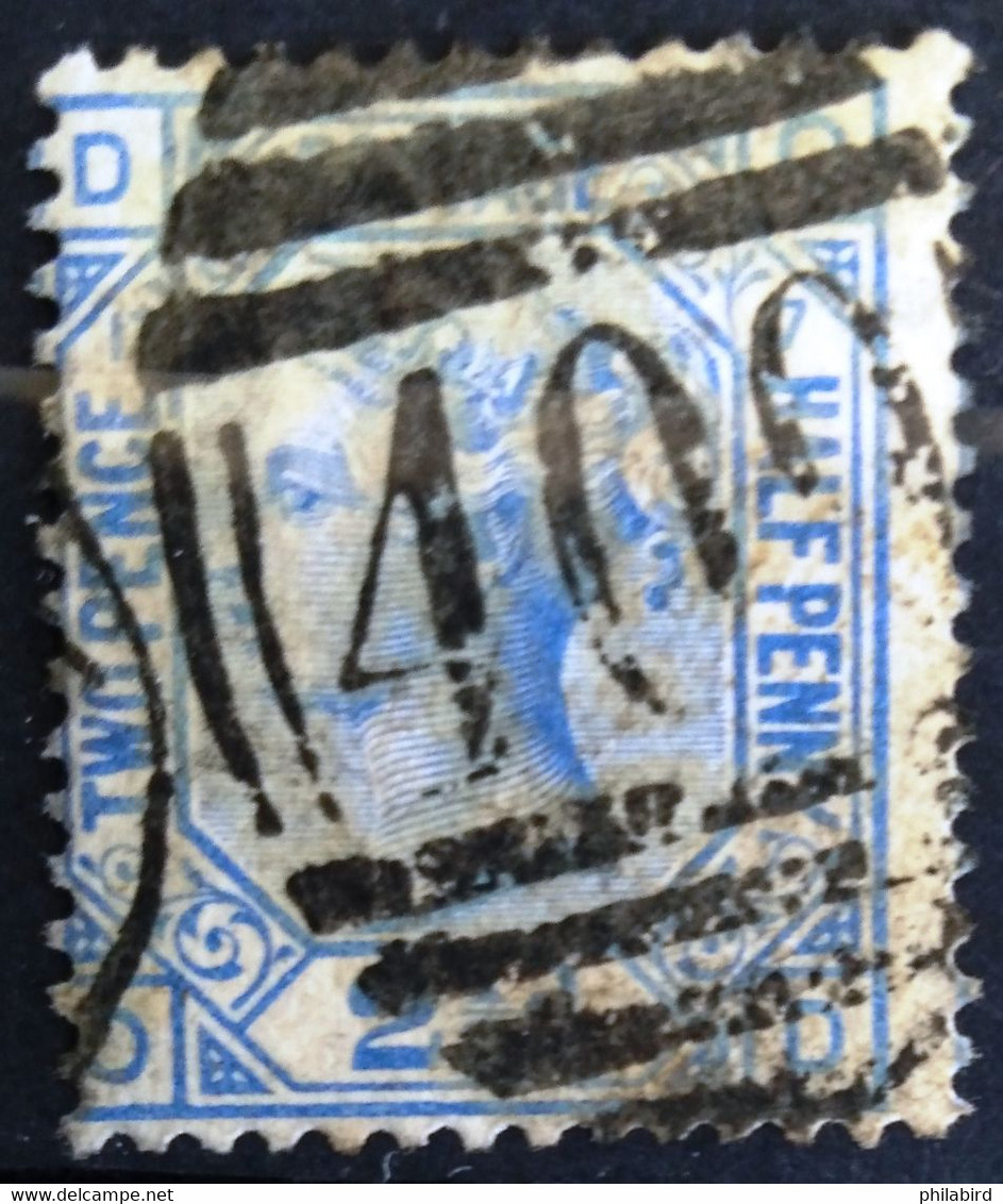 GRANDE-BRETAGNE                         N° 57  Planche 17                         OBLITERE - Used Stamps