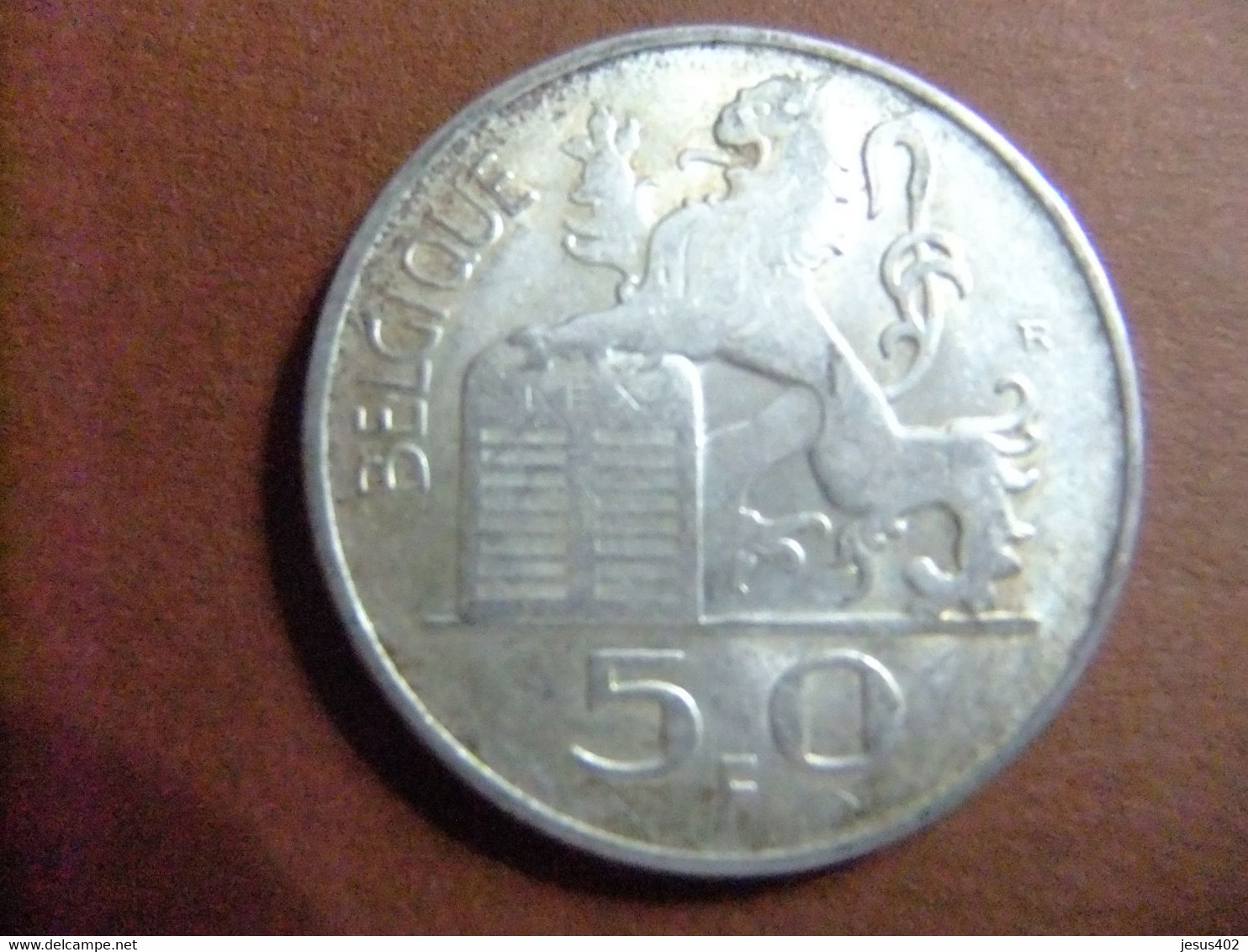 BELGICA 1949                   BELGIQUE     50 FRANCS ARGENT TYPE MERCURE - 50 Franc