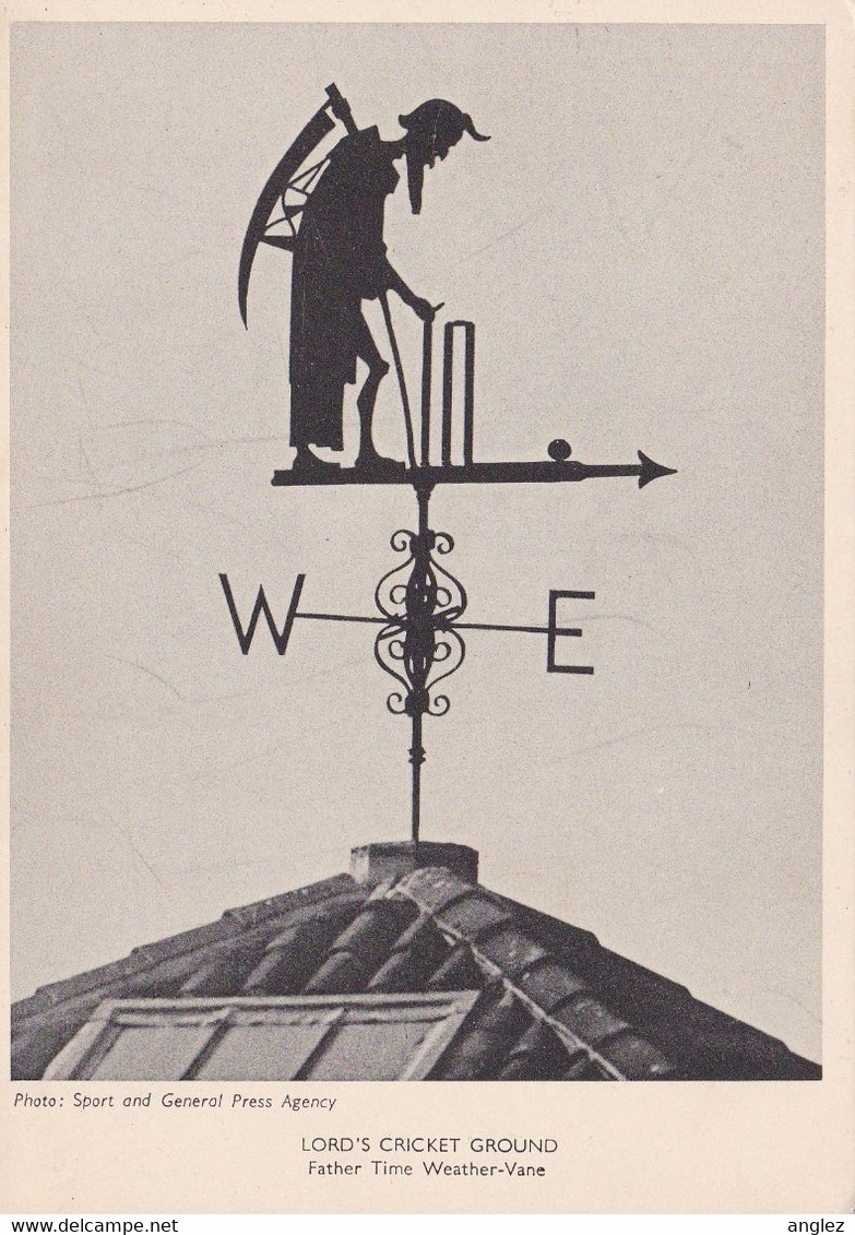 Great Britain - Lords Cricket Ground Father Time Weather Vane - Unposted - Cricket