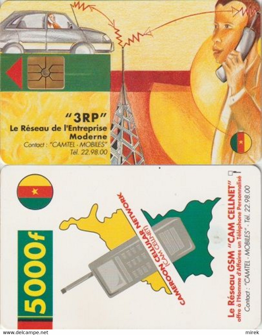 460/ Cameroon - Camtel; P2. GSM "3RP" - Cameroon