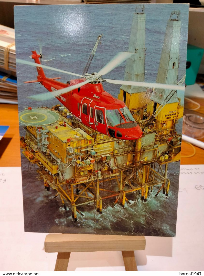 UK NORTH SCOTTISH HELICOPTERS OIL PLATFORM - Helikopters