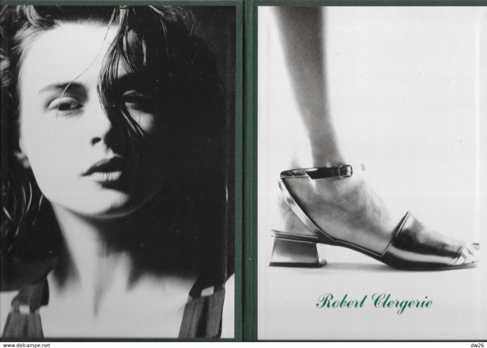 Publicité Chaussures De Romans - Quadriptyque Robert Clergerie, Chausseur, Avec 4 Photos Thierry Rajic - Reclame