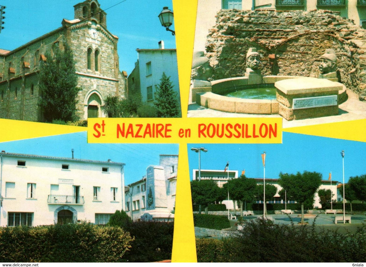 9928 CANET Roussillon  SAINT NAZAIRE  Souvenir      (recto-verso) 66 Pyrénées Orientales - Canet En Roussillon