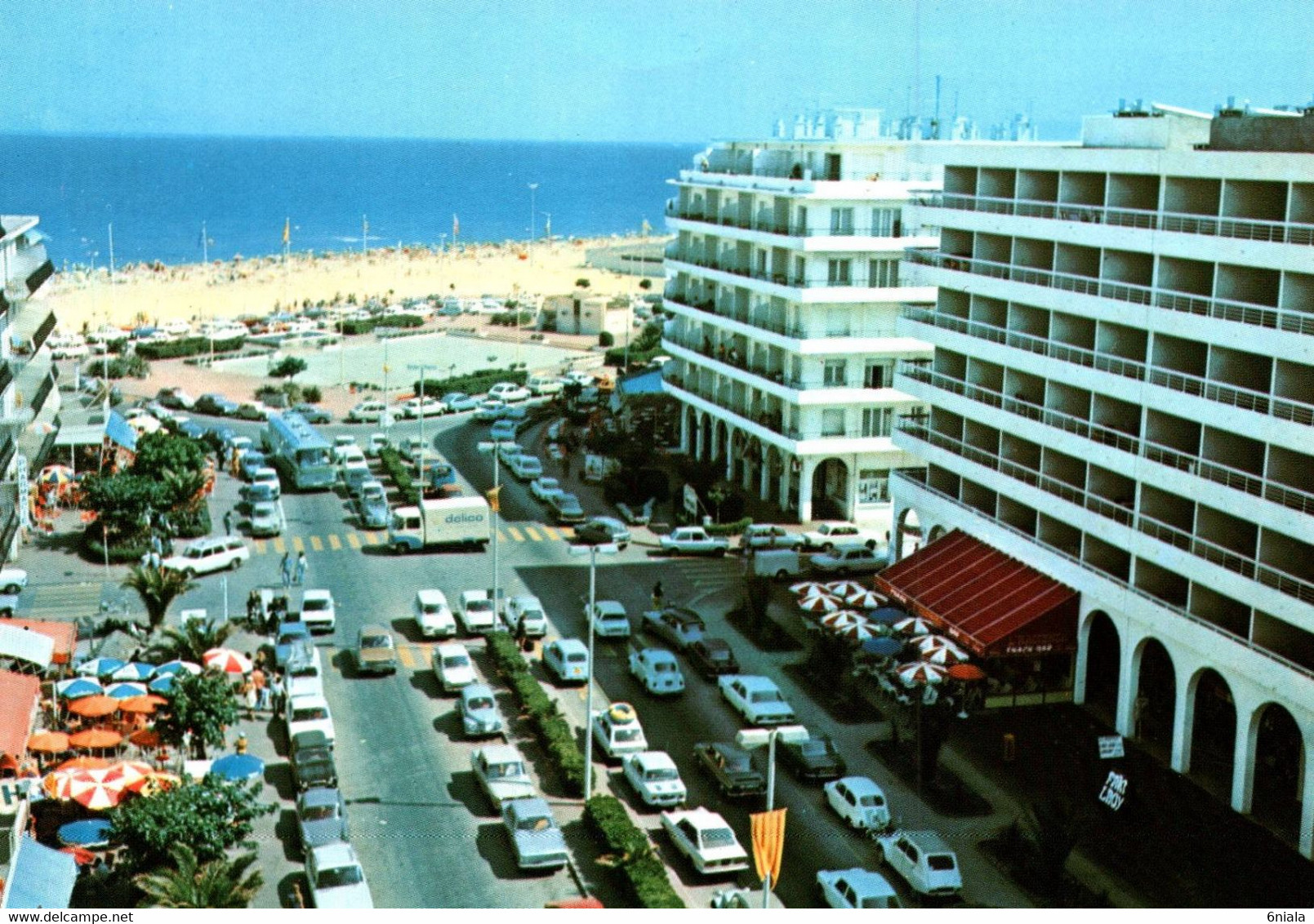 9929 CANET SAINT NAZAIRE Boulevard De La Méditerranée        (recto-verso) 66 Pyrénées Orientales - Canet En Roussillon