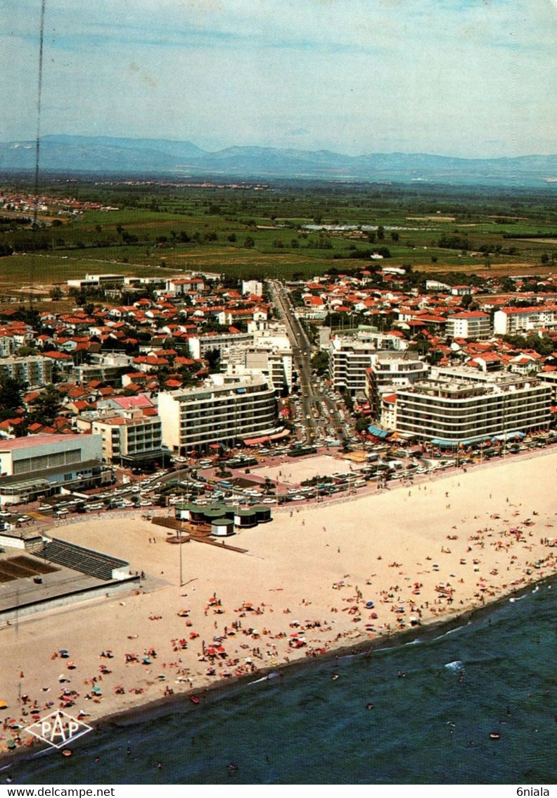 9930 CANET SAINT NAZAIRE Vue Générale  Le Front De Mer        (recto-verso) 66 Pyrénées Orientales - Canet En Roussillon