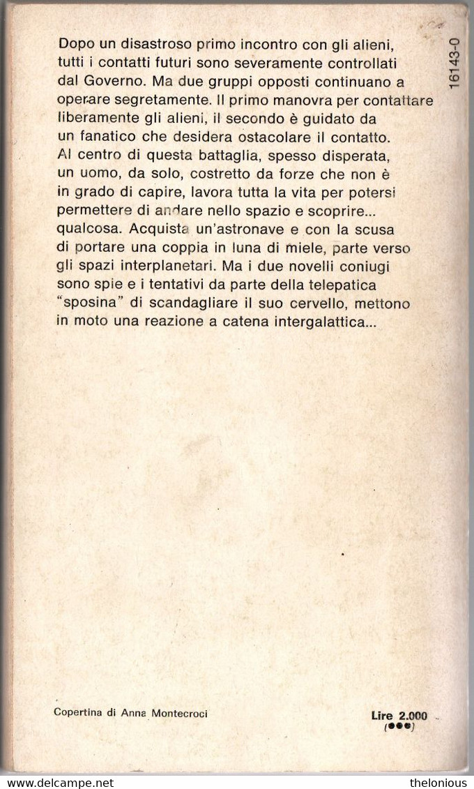 # Robert Enstrom - Incontri Programmati - Oscar Fantascienza Gennaio 1979 - Policíacos Y Suspenso