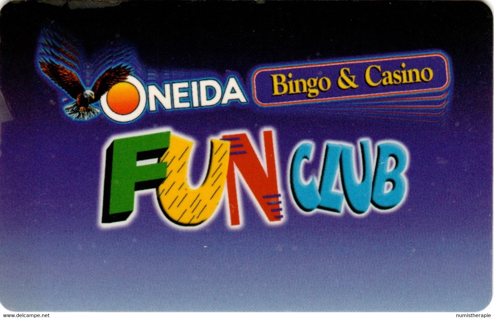 Lot De 2 Cartes : Oneida Bingo & Casino WI USA - Casinokaarten