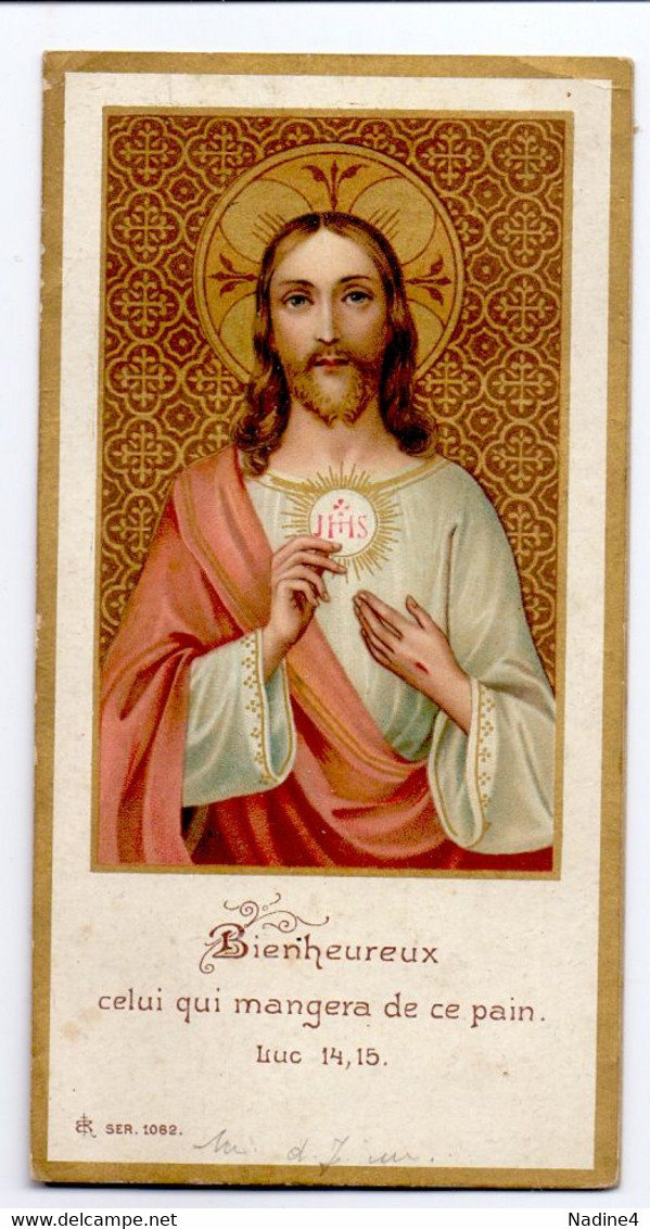 Kalender Calendrier 1910 - Devotie Devotion - Jésus Jezus - Petit Format : 1901-20
