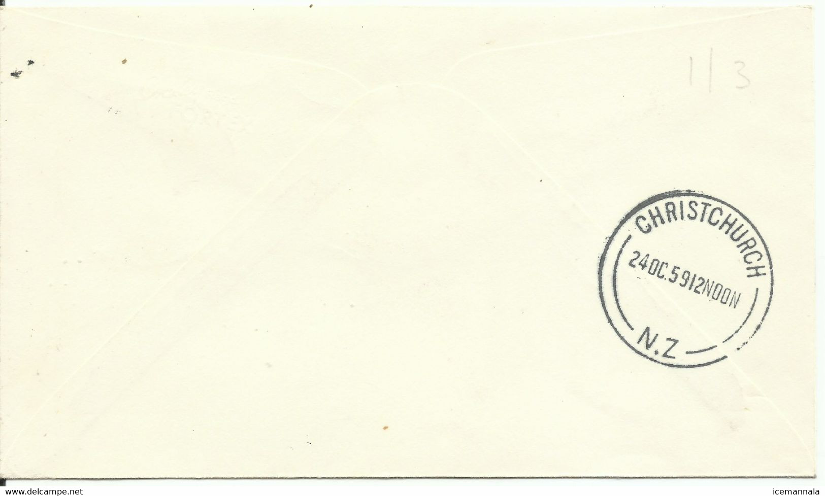 NUEVA ZELANDA, CARTA CONMEMORATIVA   WELLINGTON   AIRPORT,  AÑO  1959 - Briefe U. Dokumente