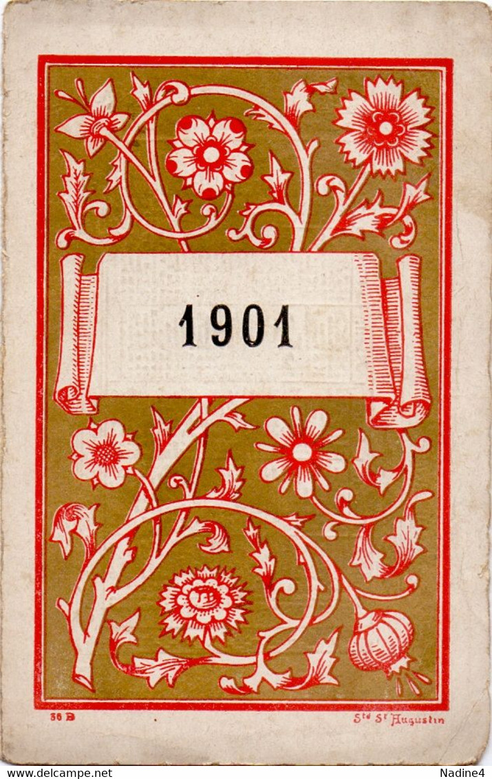 Kalender Calendrier 1901 - Petit Format : 1901-20