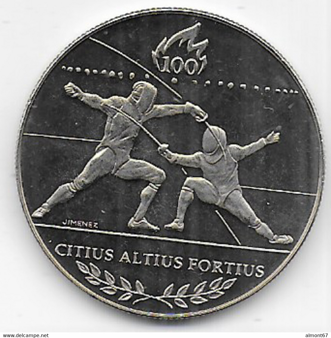 ESCRIME - Médaille Des J O.  ATLANTA - Fencing