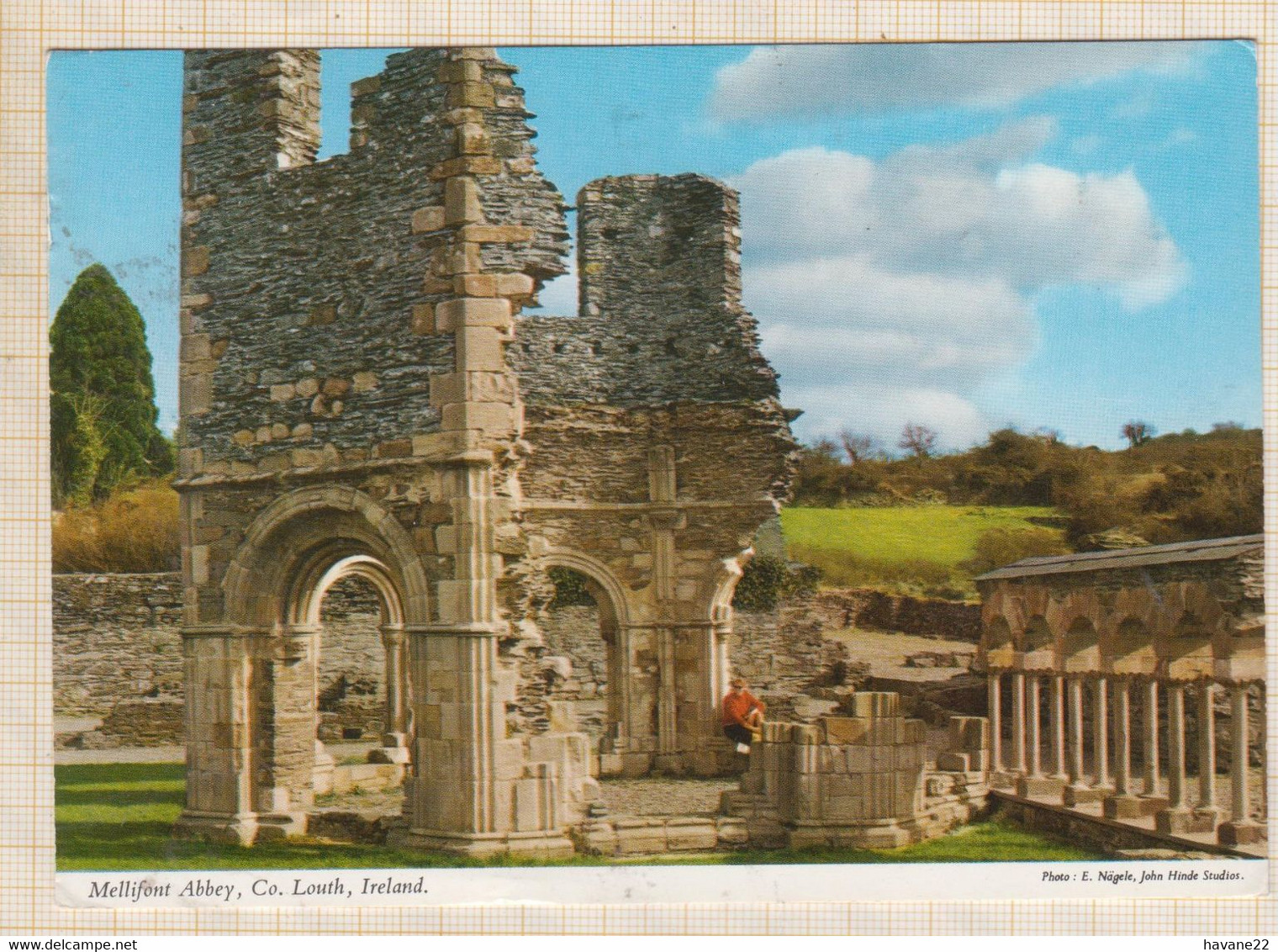 22C944 IRELAND: CO. LOUTH MELLIFONT ABBEY - Louth