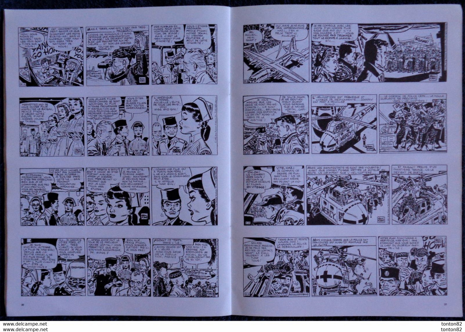 Frank Robbins - Johnny Hazard - Bandes Quotidiennes 1961 - Éditions FOCUS -  ( E.O 1979) .