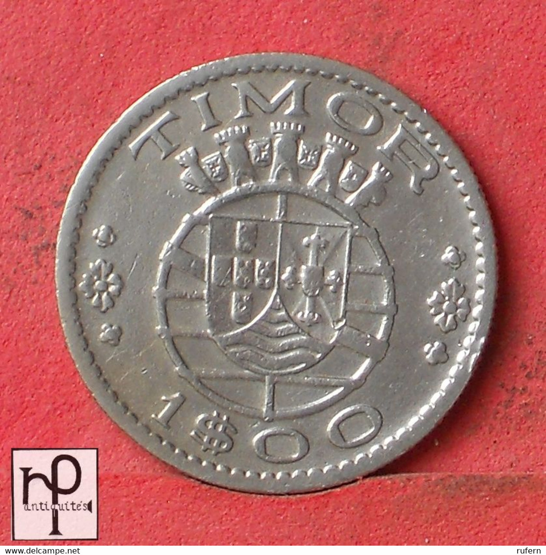 TIMOR 1 ESCUDO 1958 -    KM# 13 - (Nº48659) - Timor