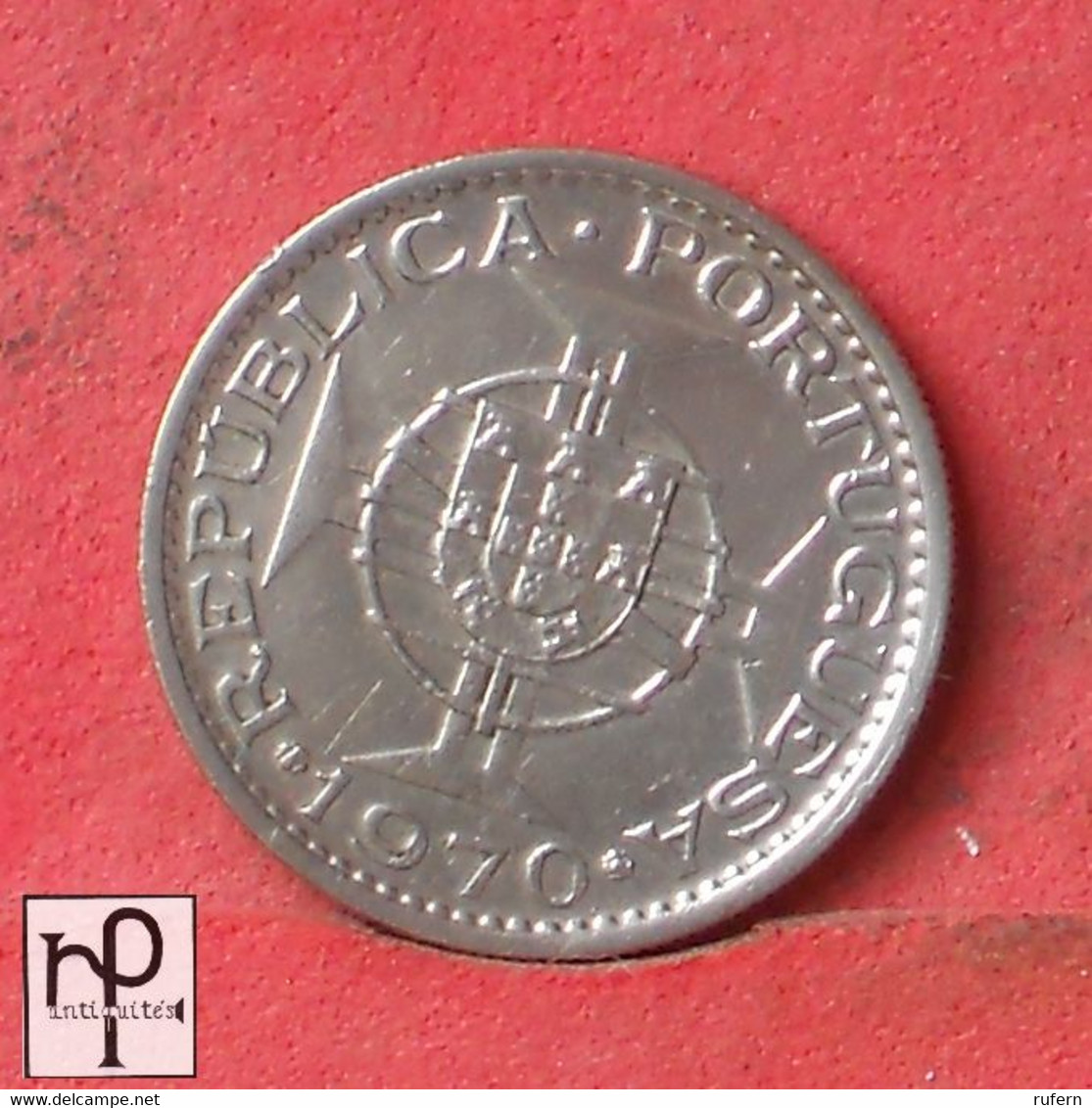 TIMOR 2,5 ESCUDOS 1970 -    KM# 20 - (Nº48661) - Timor