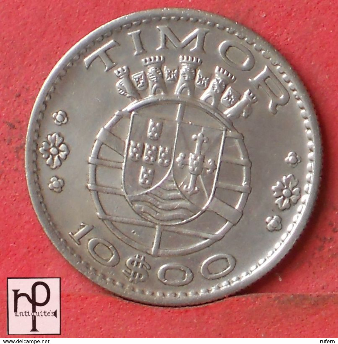 TIMOR 10 ESCUDOS 1970 -    KM# 22 - (Nº48663) - Timor