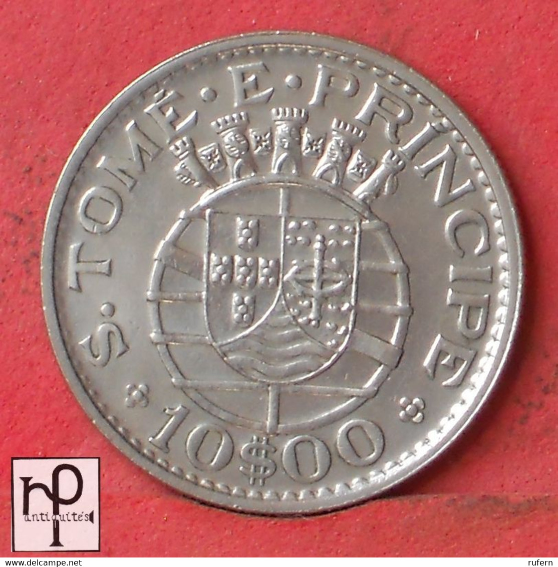 SAINT THOMAS Y PRINCIPE 10 ESCUDOS 1971 -    KM# 23 - (Nº48687) - Sao Tome Et Principe