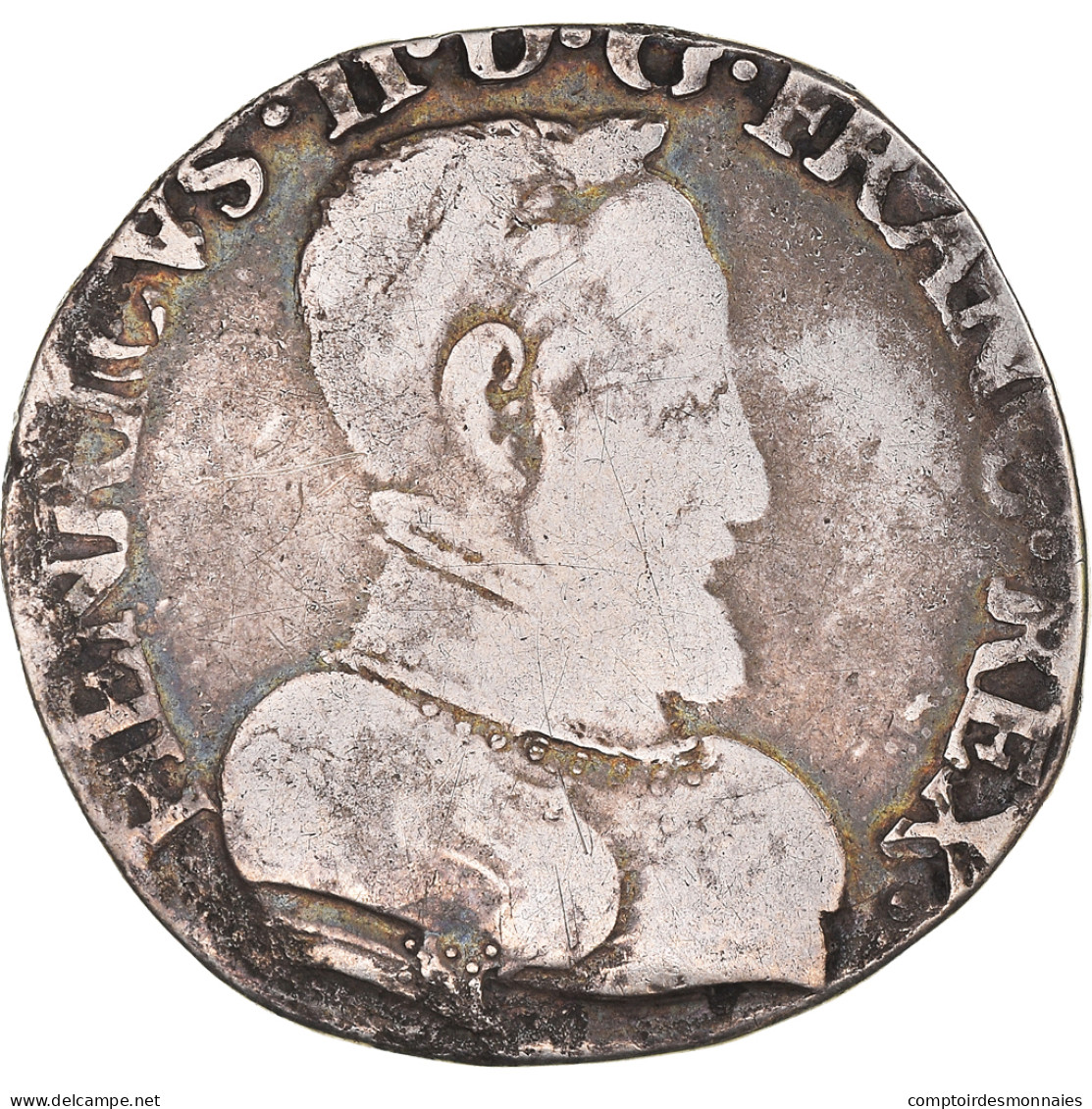 Monnaie, France, Henri II, Teston, Date Incertaine, Paris, TB+, Argent - 1547-1559 Heinrich II.