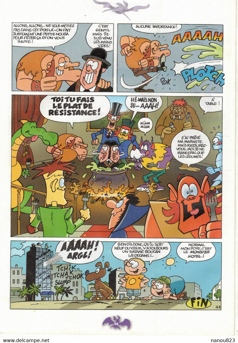 AVEC SUPPLEMENT 16 PAGES MONSTERN HOTEL N° 3 PIF GADGET N° 09 DU 30 MARS 2005 JULES SITRUK TRELAWNEY NESTOR ET POLUX - Pif & Hercule