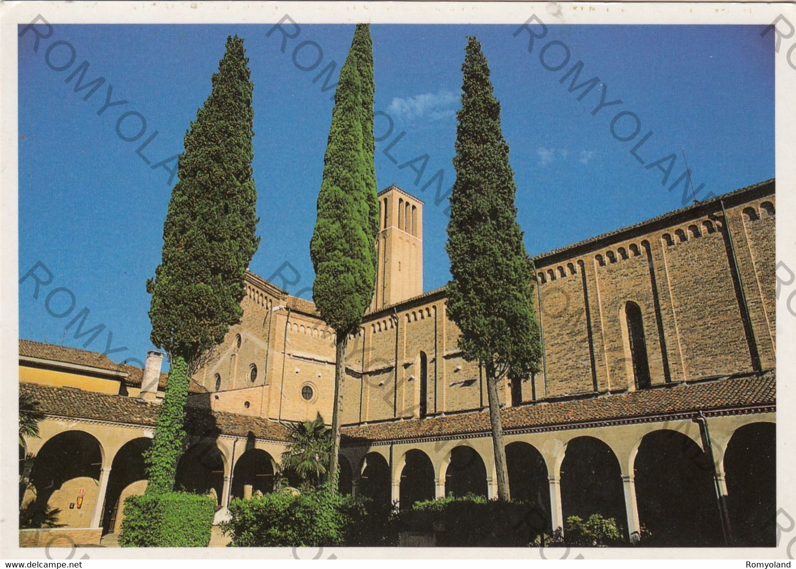 CARTOLINA  TREVISO,VENETO,CHIESA E CHIOSTRO DI SAN FEANCESCO,STORIA,CULTURA,MEMORIA,BELLA ITALIA,NON VIAGGIATA - Treviso