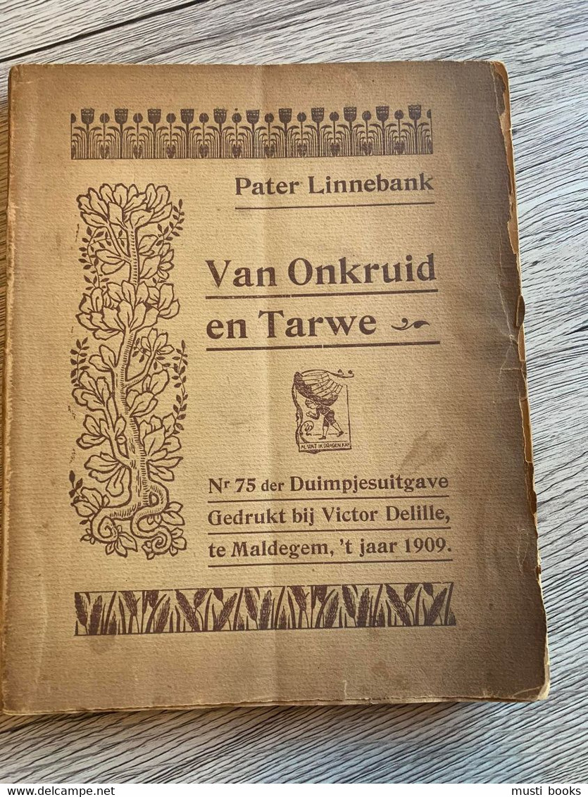 (LITERATUUR DUIMPJES MALDEGEM) Van Onkruid En Tarwe. - Antiguos