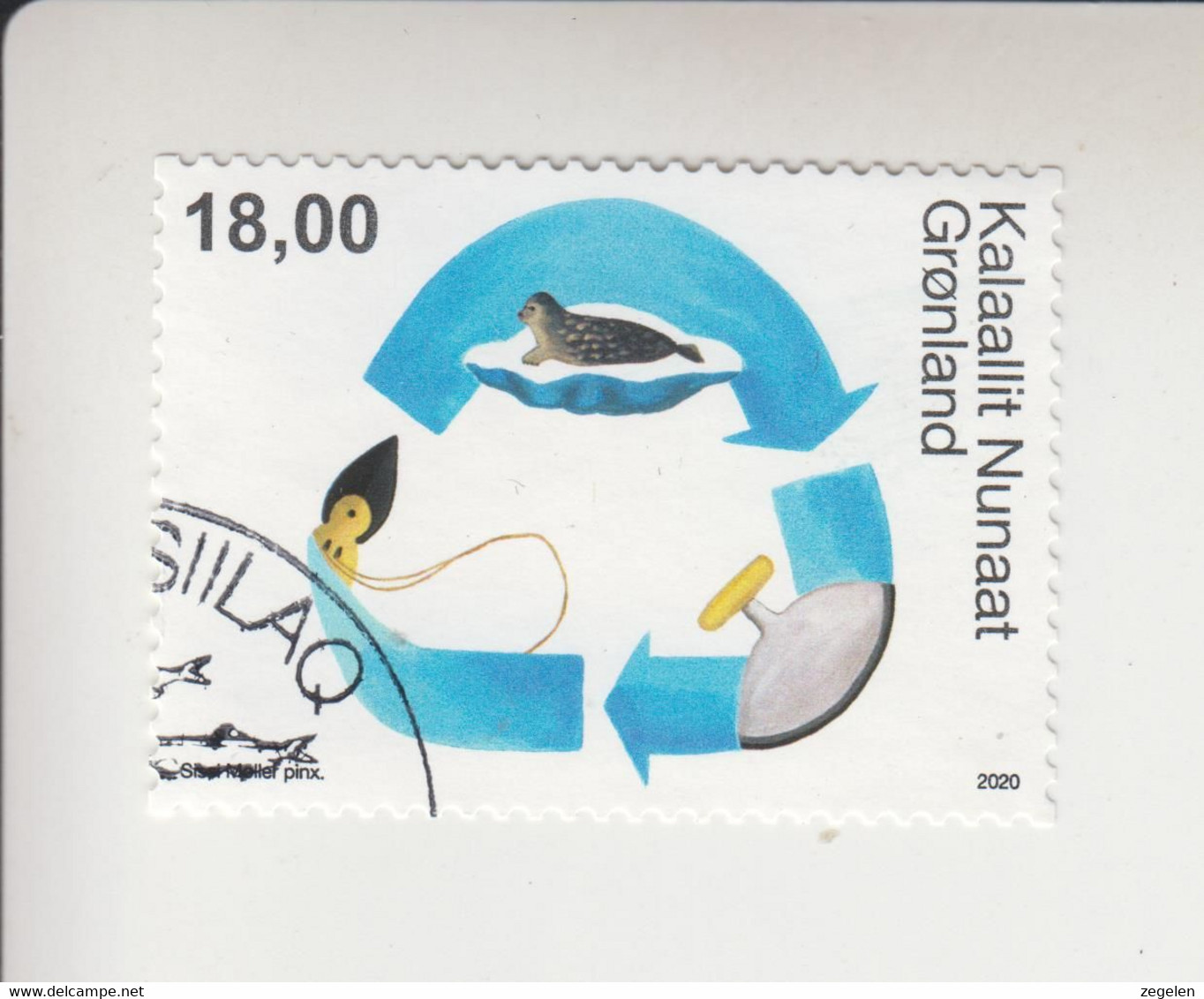 Groenland Michel-cat 841 Gestempeld - Used Stamps