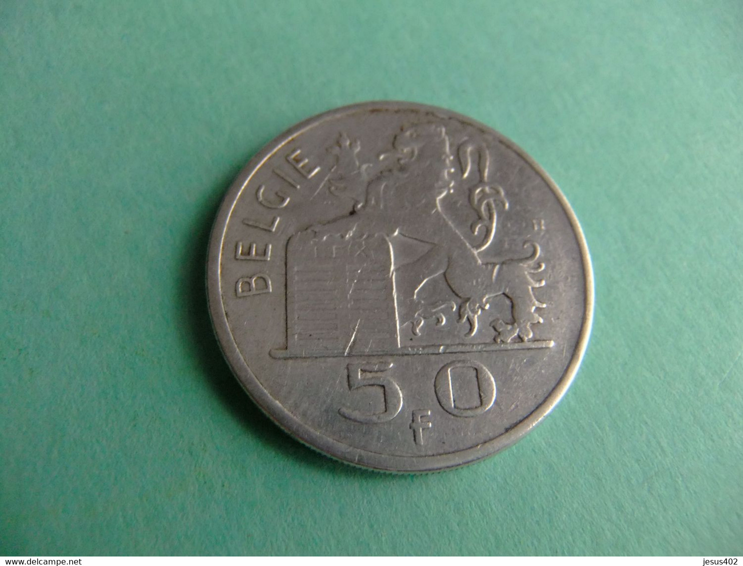 BELGICA 1951 BELGIË 50 FRANCS ARGENT TYPE MERCURE - 50 Franc