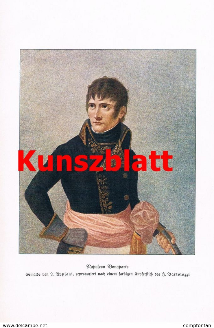 a102 1087 Napoleon Bonaparte im jungen Kaisertum Artikel / Bilder 1905 !!