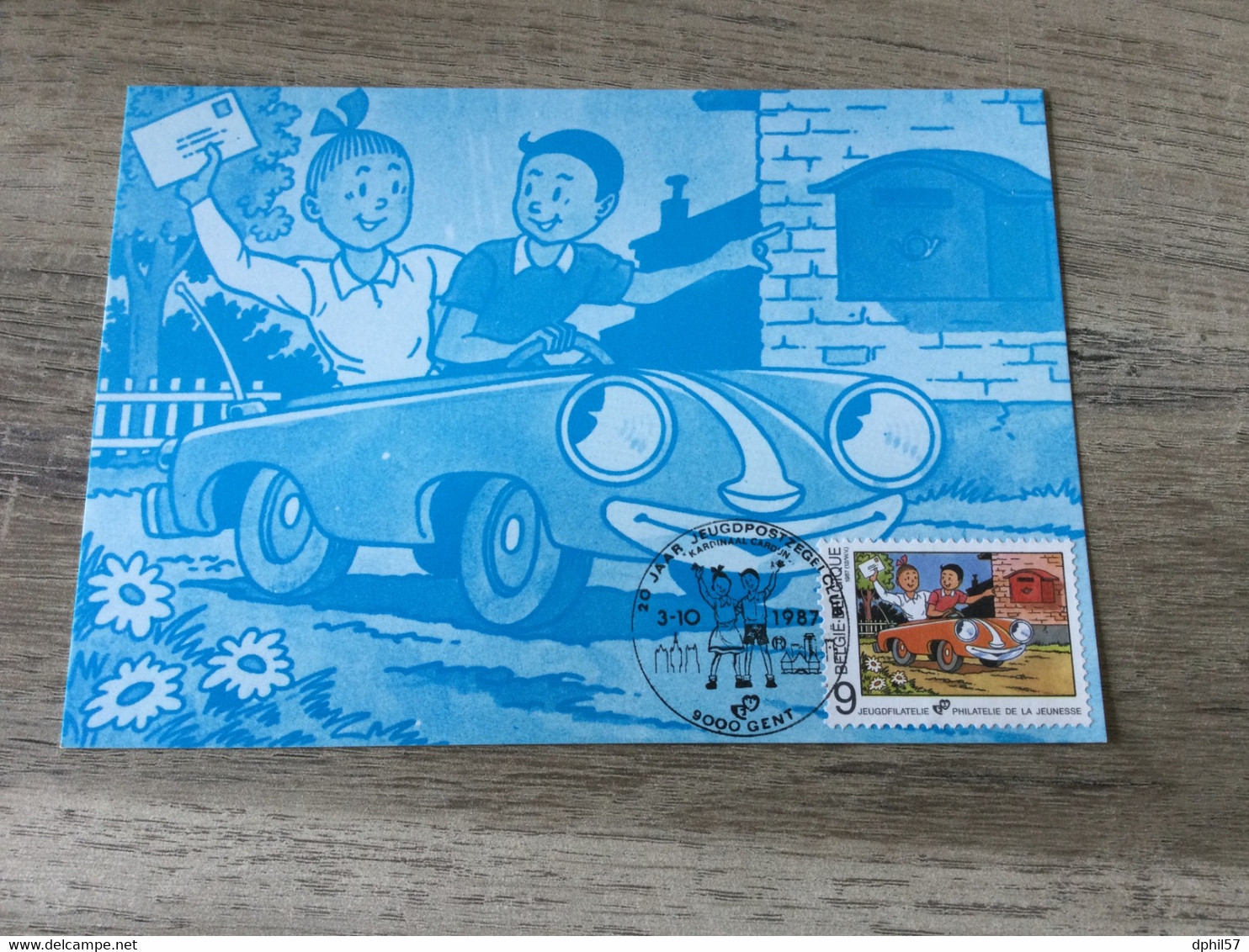 Belgique : N°2264 Bob Et Bobette Sur Carte Maximum. Cote 25€ - Covers & Documents