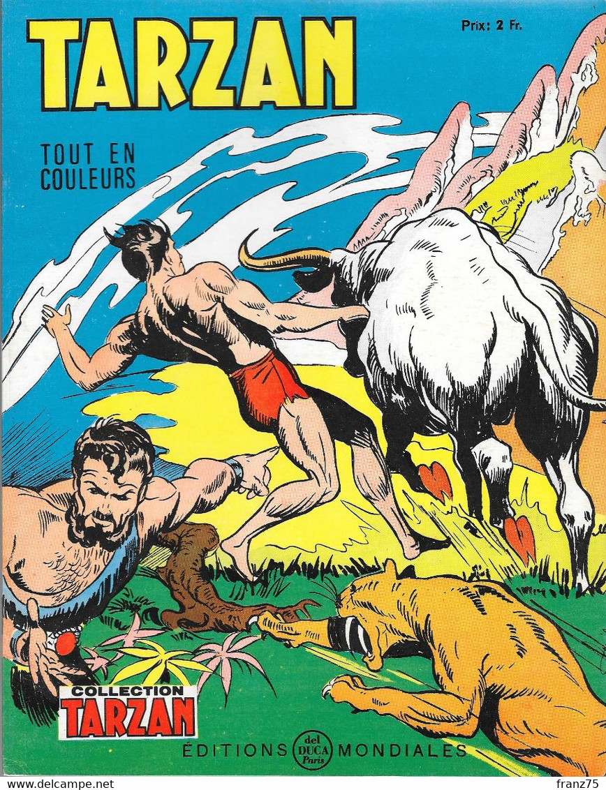 Collection TARZAN N°38-"Pellucidar"-Editions Mondiales-1969--TBE. - Tarzan