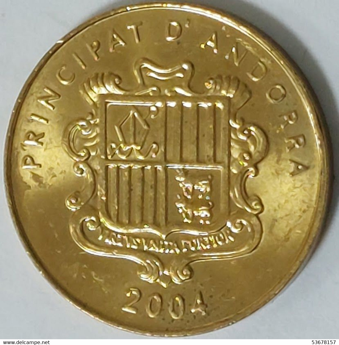 Andorra - 5 Cèntims, 2004, Lady Of Canolic, KM# 234 - Andorra