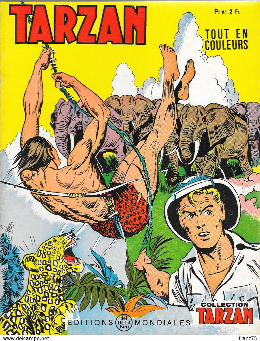 Collection TARZAN N°39-"Pellucidar"-Editions Mondiales-1969--TBE. - Tarzan
