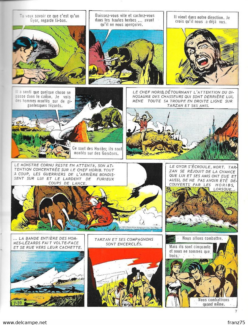 Collection TARZAN N°39-"Pellucidar"-Editions Mondiales-1969--TBE. - Tarzan