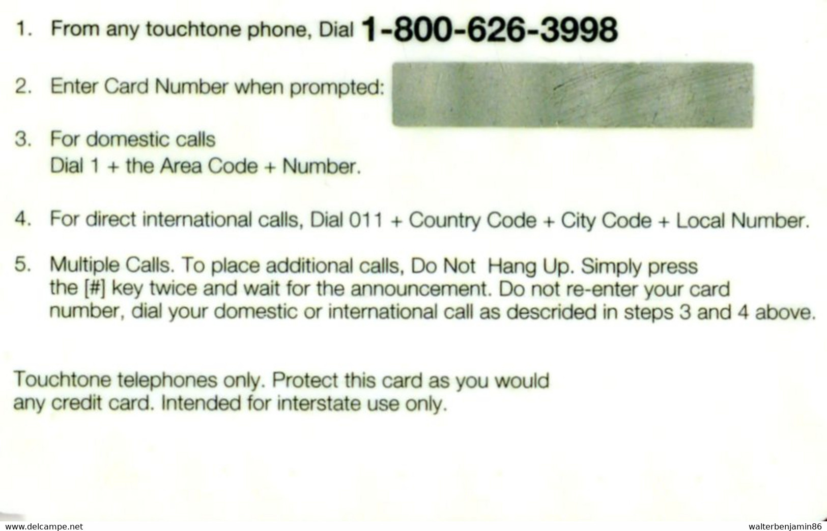 SCHEDA TELEFONICA PHONECARD U.S.A. NUOVA KEVIN COSTNER - 02 - Colecciones