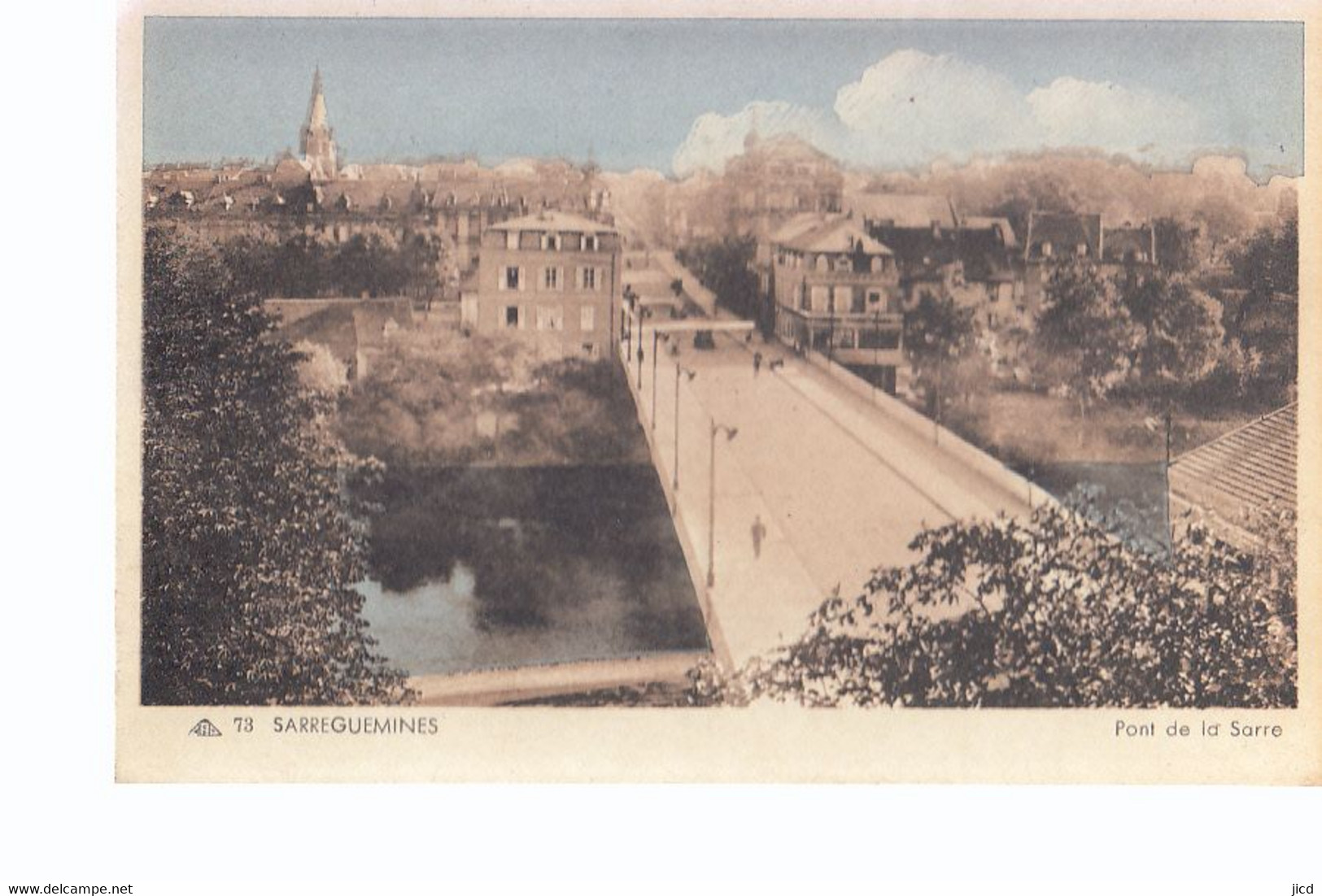 57- Sarreguemines  Pont De La Sarre - Sarreguemines