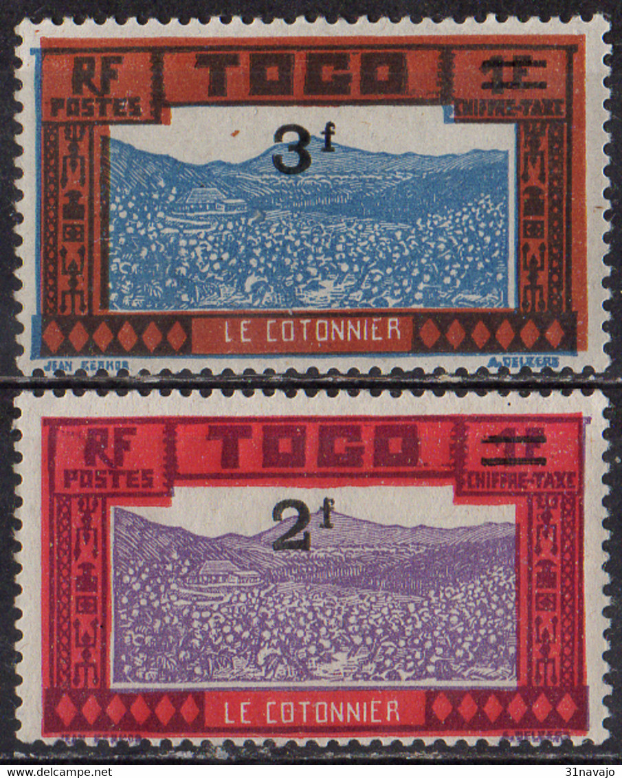 TOGO - Timbres Taxe 1927 - Ongebruikt