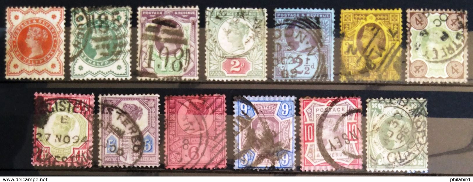 GRANDE-BRETAGNE                         N° 91/103                         OBLITERE - Used Stamps