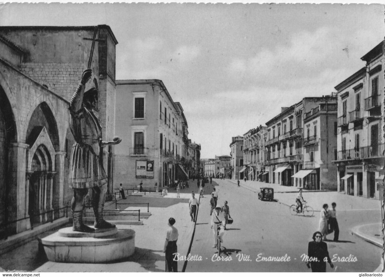 BARLETTA - Corso Vitt. Emanuele - Mon. A Eraclio - - Barletta