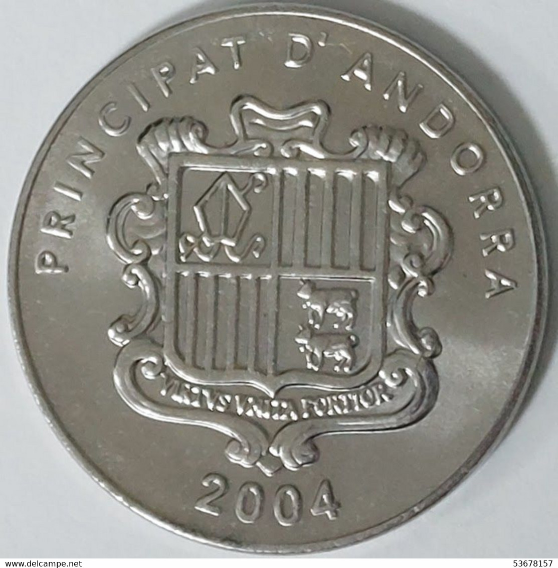 Andorra - 10 Cèntims, 2004, Casa De La Vall, Unc, KM# 235 - Andorra