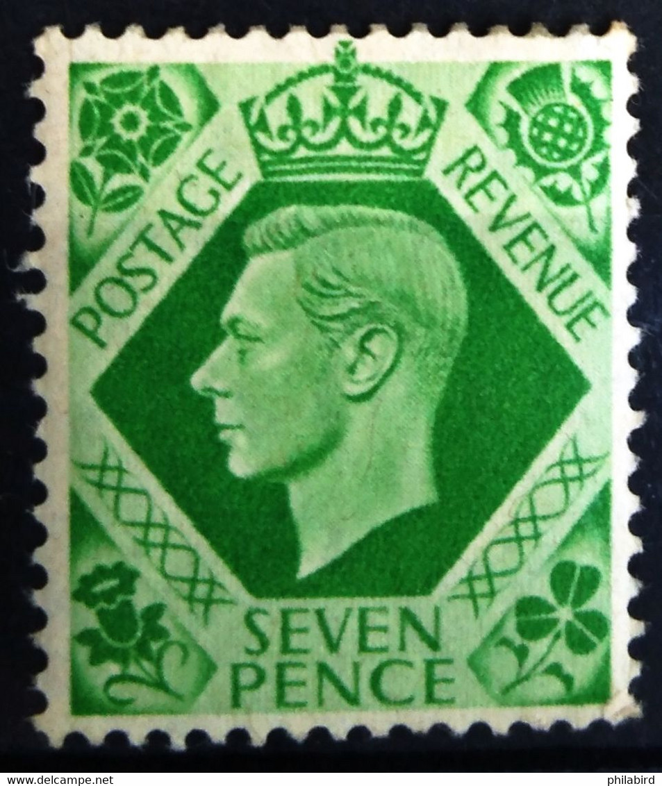 GRANDE-BRETAGNE                         N° 218                       NEUF* - Unused Stamps