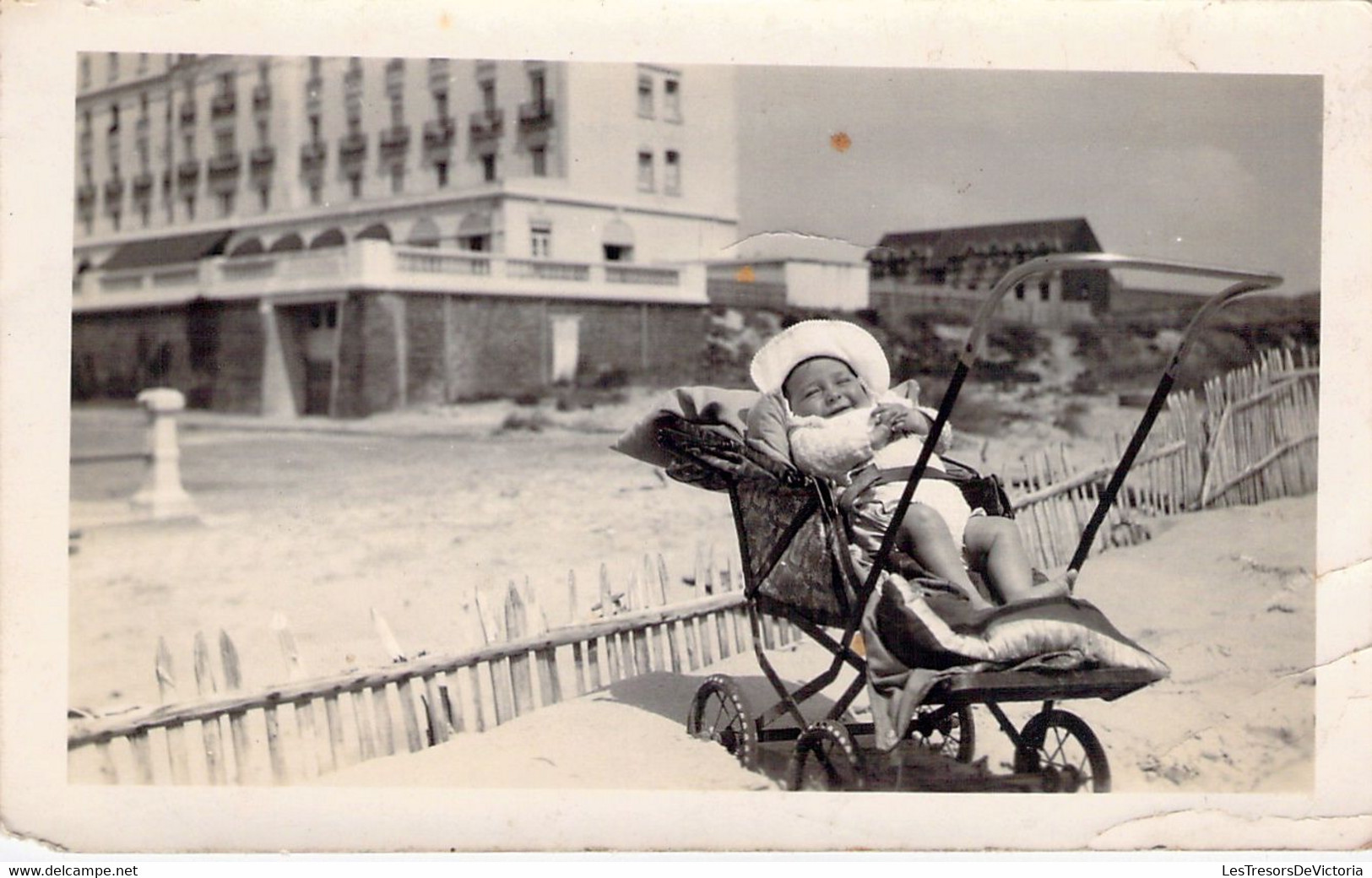 Lot De 3 Petites Photos - Bébés Dans Des Landaus - Photo Enfant - - Anonyme Personen