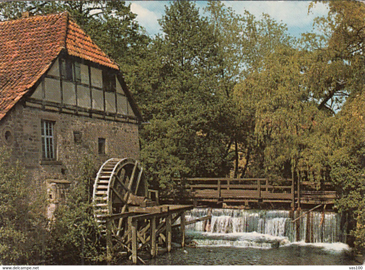 CPA LEMGO- BRAKE CASTLE, WATER MILL - Lemgo