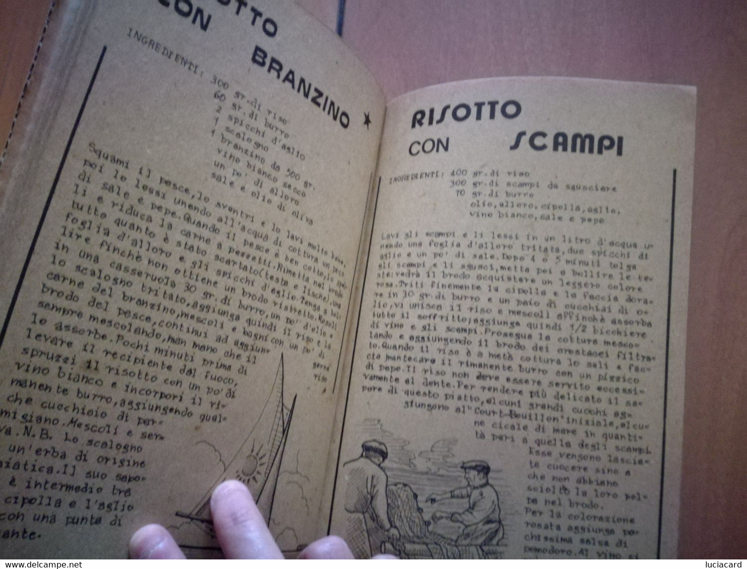 LIBRO CUCINA RICETTE ILLUSTRATE OGGI PESCE - Casa E Cucina