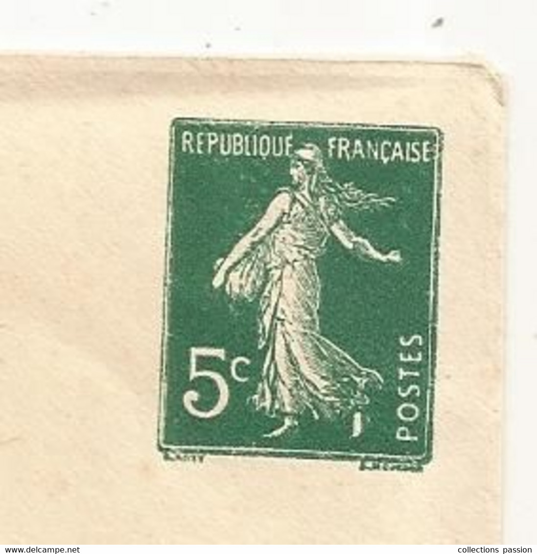 JC, Entier Postal , Lettre , 5c , Neuf - Prêts-à-poster:Stamped On Demand & Semi-official Overprinting (1995-...)