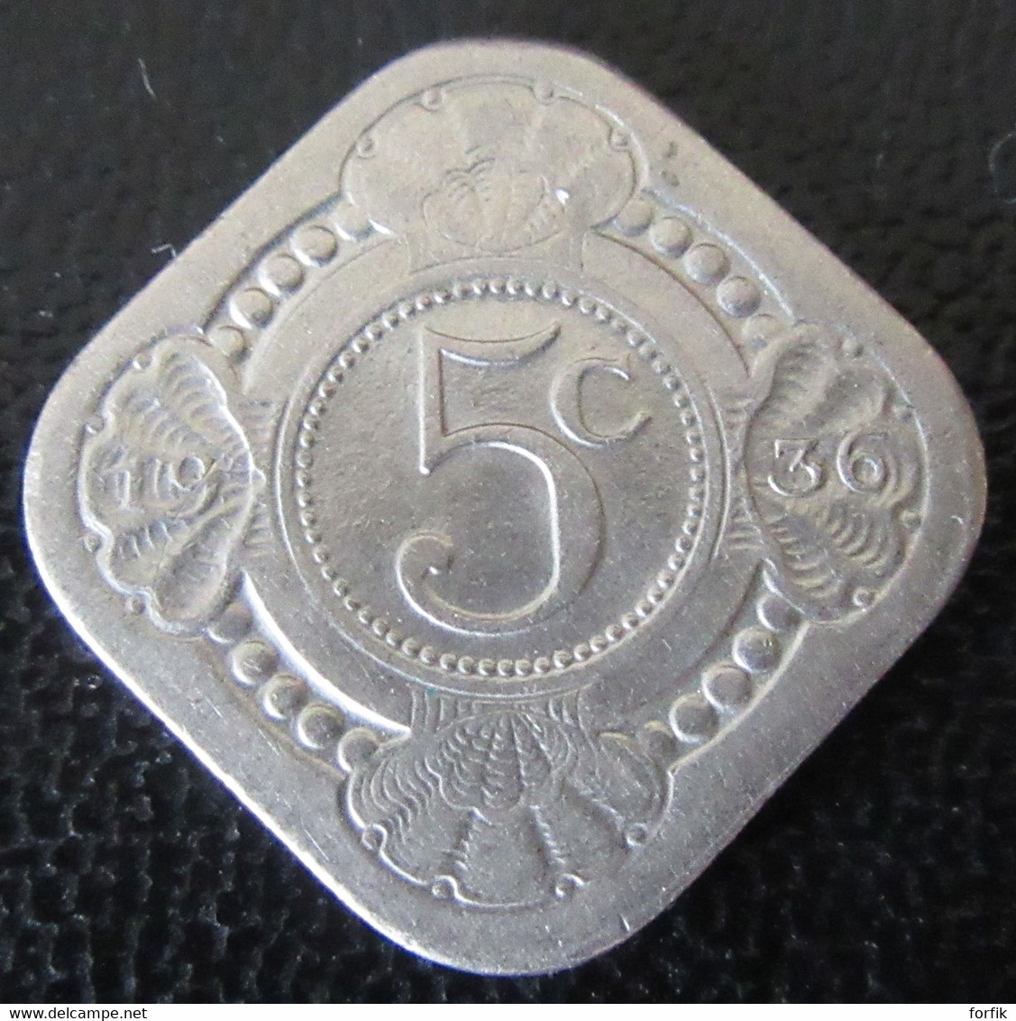 Pays-Bas / Nederland - Monnaie 5 Cent Wilhelmina 1936 - Superbe - 5 Cent