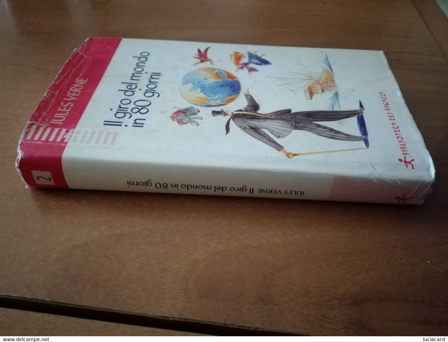 IL GIRO DEL MONDO IN 80 GIORNI -JULES VERNE - Niños Y Adolescentes