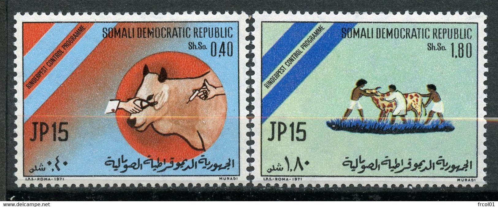 Somalie, Yvert 143&144**, MNH - Somalia (1960-...)